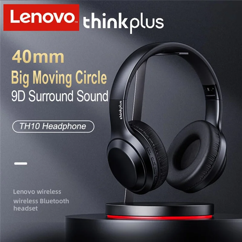 

Lenovo Thinkplus TH10 Headset Microphone Noise Cancelling Earbuds Low Latency Sports Headphones HIFI Gaming Bluetooth Earphones