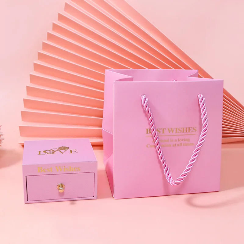 Подарочная коробка с выдвижным ящиком индивидуальная праздничная подарочная