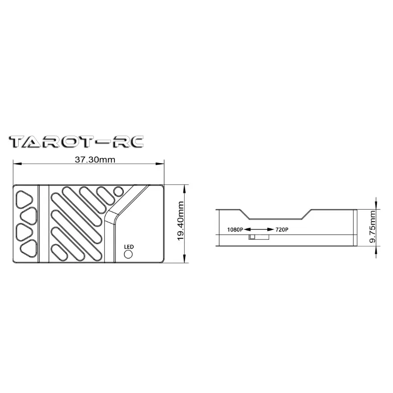 Модуль Tarot HDMI/300 мм/открытый тип TL3504 Аналоговый AV-антенны для камеры передачи
