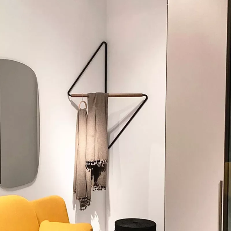 Nordic Corner Hanger Bedroom Living Room Net Hanging Northern Europe Simplicity Creativity Storage Designer Decorate Coat Rack