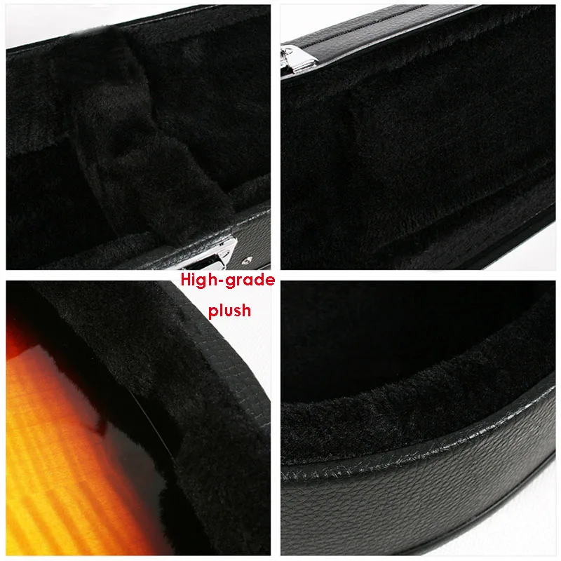 Квадратный чехол для электрогитары/кожаная коробка