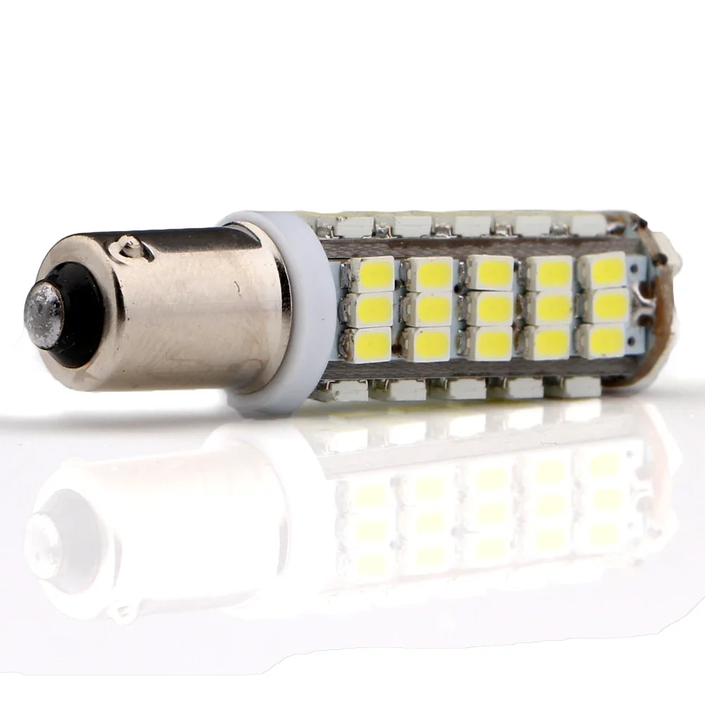 10 шт. BA9S 60 SMD 1206 светодиодные лампы T4W индикатор для стайлинга автомобиля