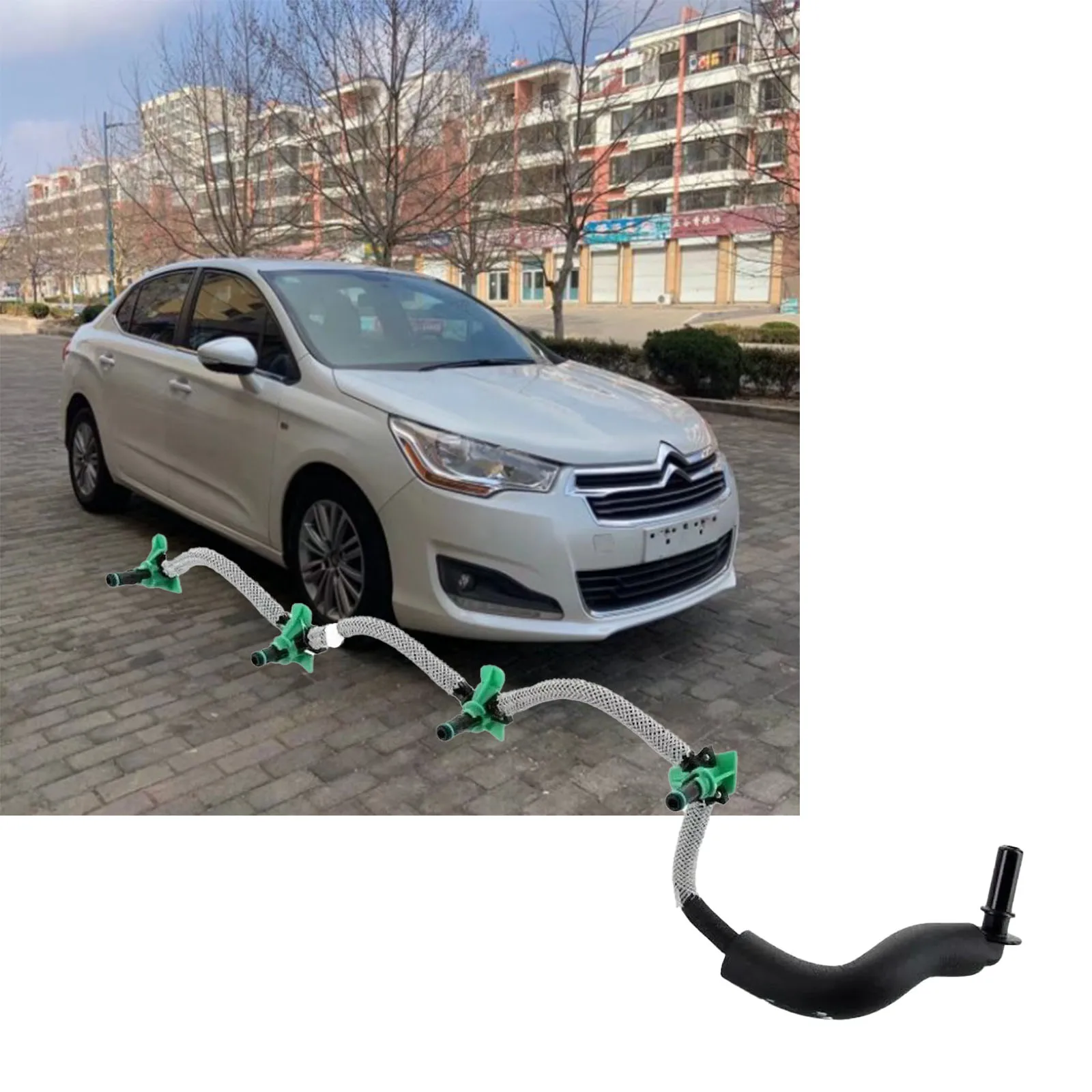 1 Шт. Возвратная Трубка Топливной Форсунки Для Peugeot Citroen 4 6 Hdi Автомобильные Детали