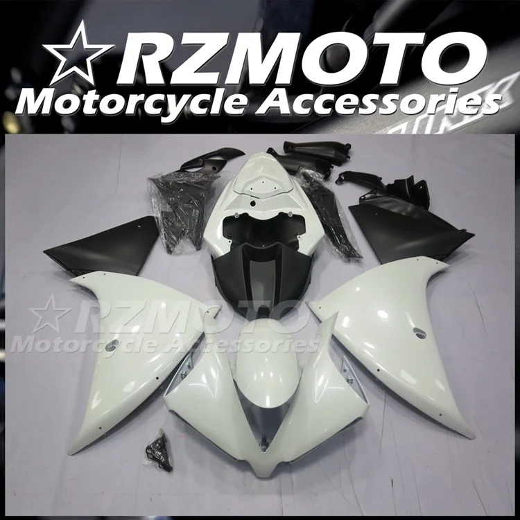 

Литьевая пресс-форма, новые обтекатели из АБС-пластика, подходят для YAMAHA YZF- R1 2012 2013 2014 12 13 14, комплект кузова черного и белого цвета