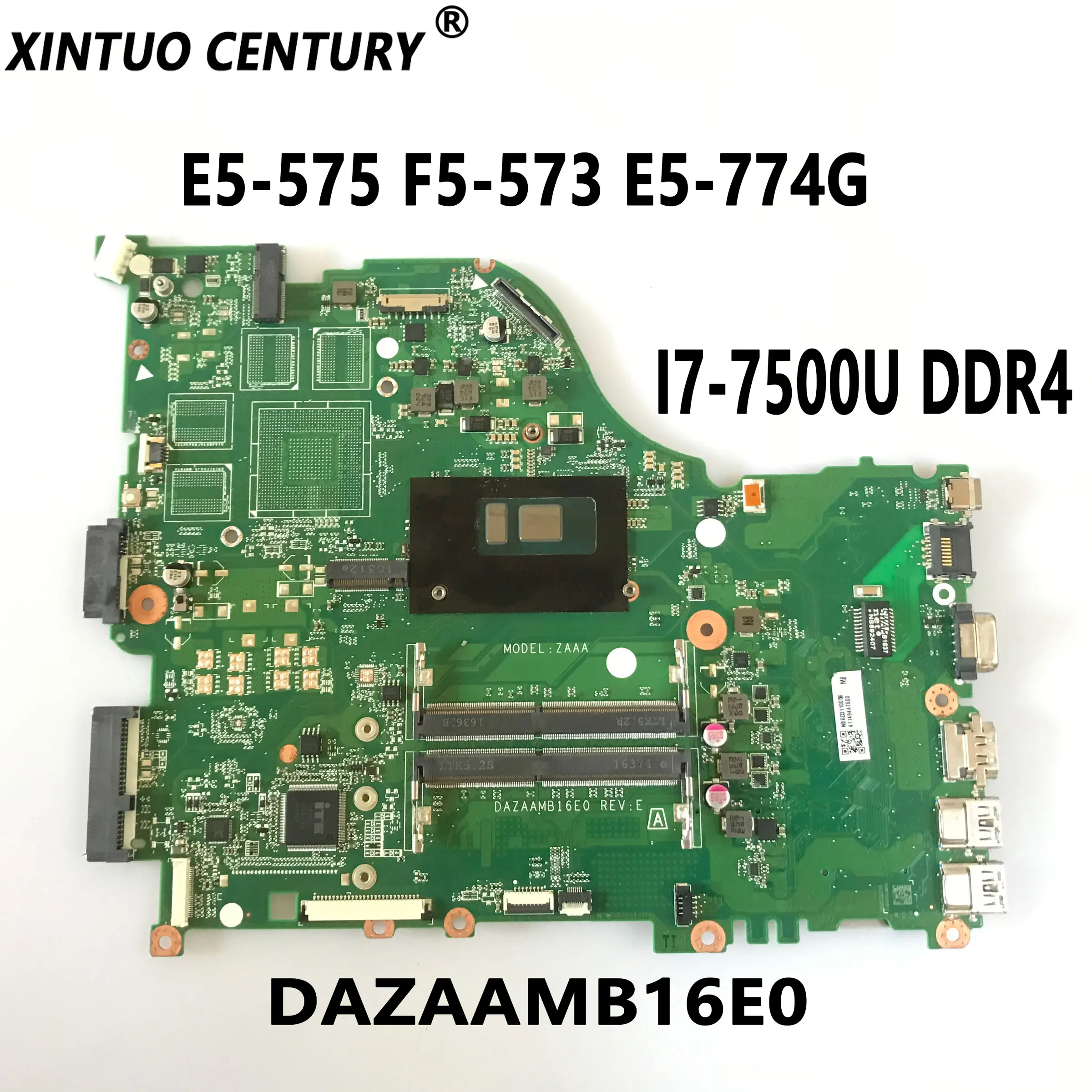 

NBGG511003 NBGEP110026 NBGEP11002 для планшетов с искусственной кожей, материнская плата для ноутбуков DAZAAMB16E0 SR2ZV E5-575 DDR4 100% протестирована