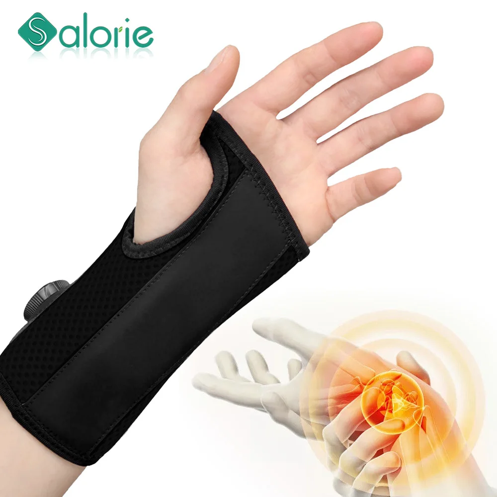 

2/1Pcs Wrist Brace for Carpal Tunnel, Metal Wrist Splint, Great for Wrist Pain, Sprain, Sports Injuries, Joint Instability Strap