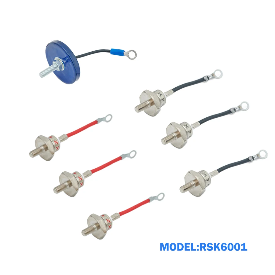 

RSK6001 70A Generetor Diode Rectifier Kit with Varistor Bridge Rectifier Diode Alternator Accessories 25A RSK2001 40A RSK5001