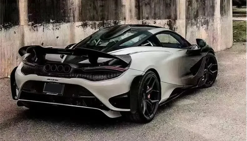 765LT СТИЛЬ СПОЙЛЕР для губ багажника с настоящим углеродным волокном на заднем