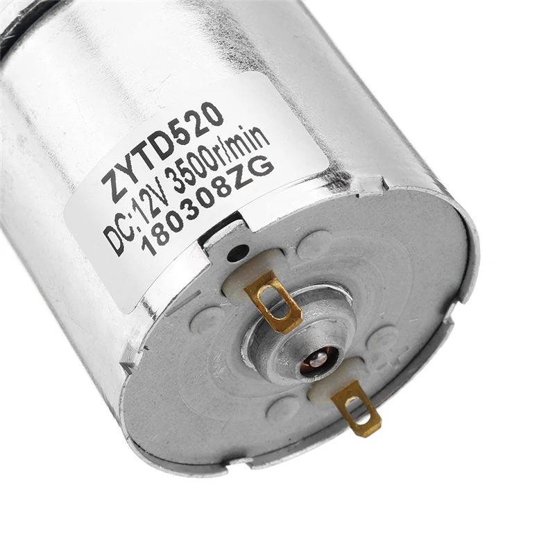 Двигатель постоянного тока ZGB37RG с высоким крутящим моментом 12 В 24 редуктор