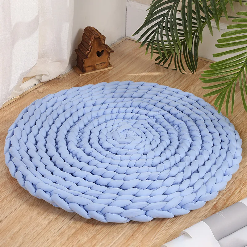 PuTuan Ручная Работа Из Грубой Шерстяной Ткани Полосатая Подушка Женская Новинка