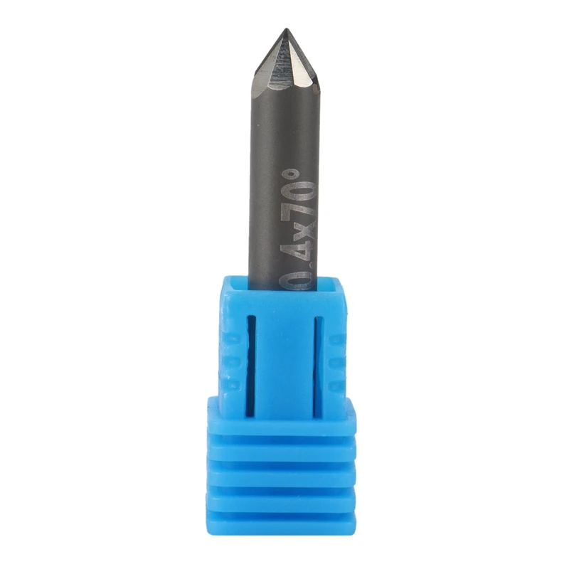 

2X PCD алмазные гравировальные долота гравер ЧПУ резьба по камню Карбид Фрезерный резец на граните мрамор D6xl40x70degreex0.4