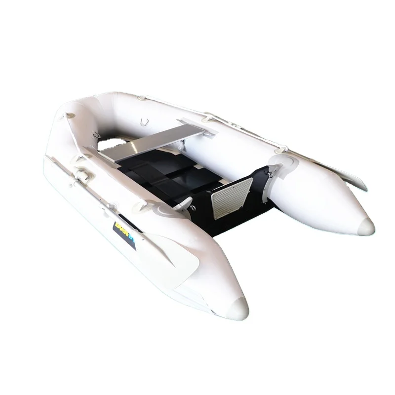 

2.3M Inflatable Fishing Boat With Air Slatted Floor High Quality Rowing Boat Material Raft With CE Certificate