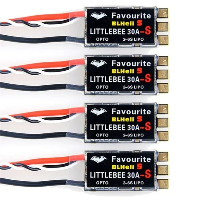 Фото FVT LITTLEBEE Little Bee BLHeli-s SPRING 20A/30A Бесщеточный ESC 2-6S Поддержка Mulitshot DSHOT Oneshot42 OneShot125 Мультикоптер №1