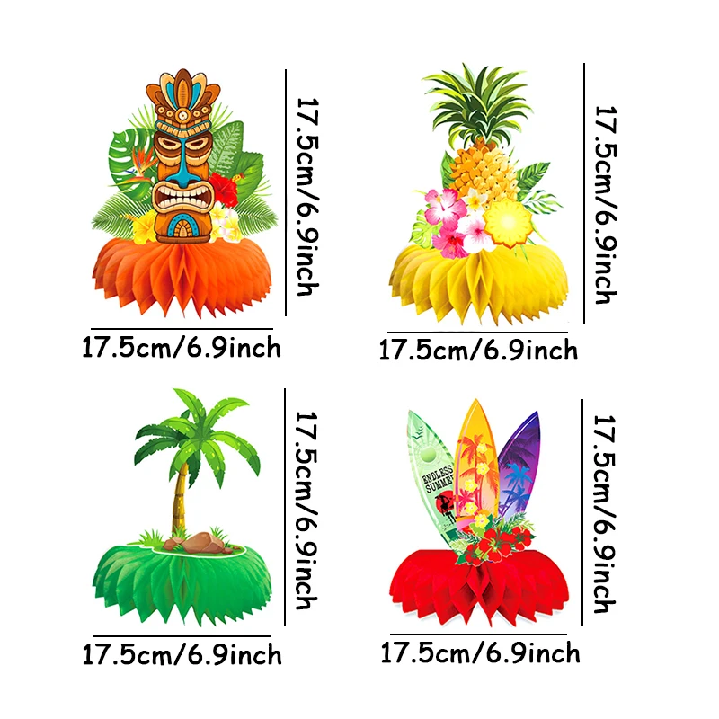 

Гавайские подвесные украшения для вечеринки