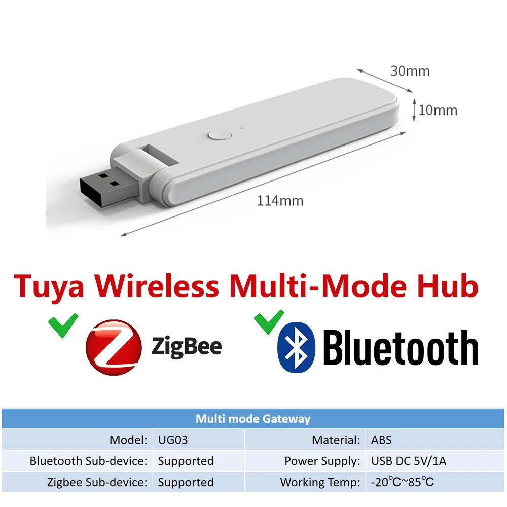 

Tuya Zigbee Bluetooth Hub