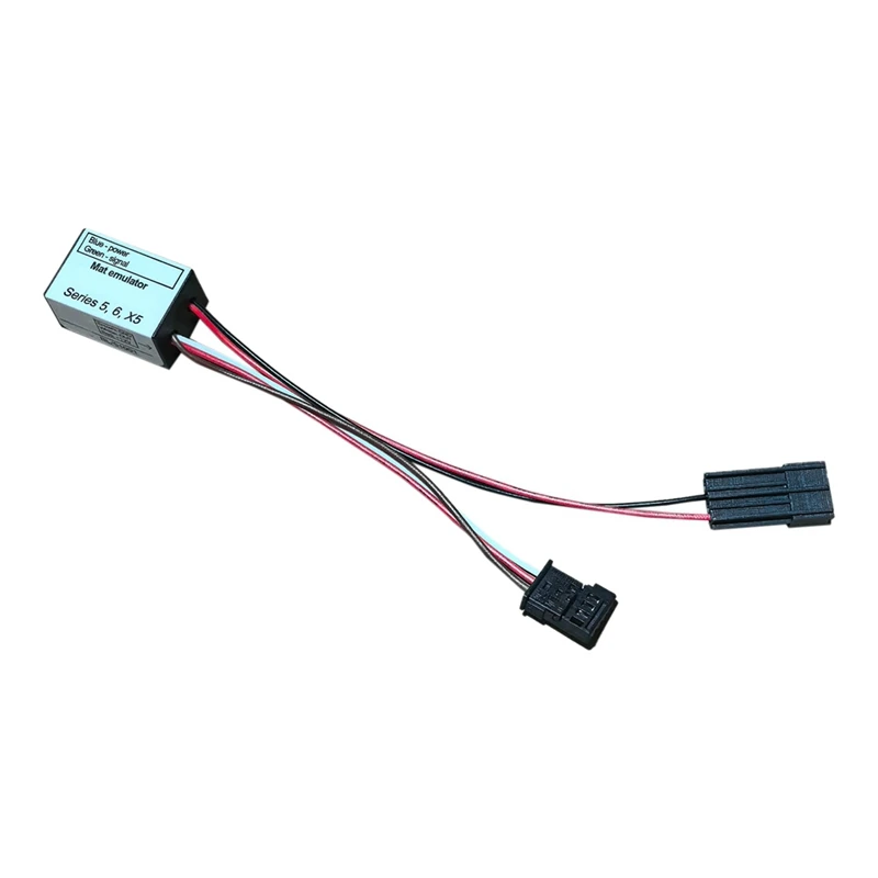 

-для BMW 5 серии E60 E61 2005-2010, коврик для пассажирского сиденья, датчик присутствия, эмулятор сиденья SRS, детали эмулятора