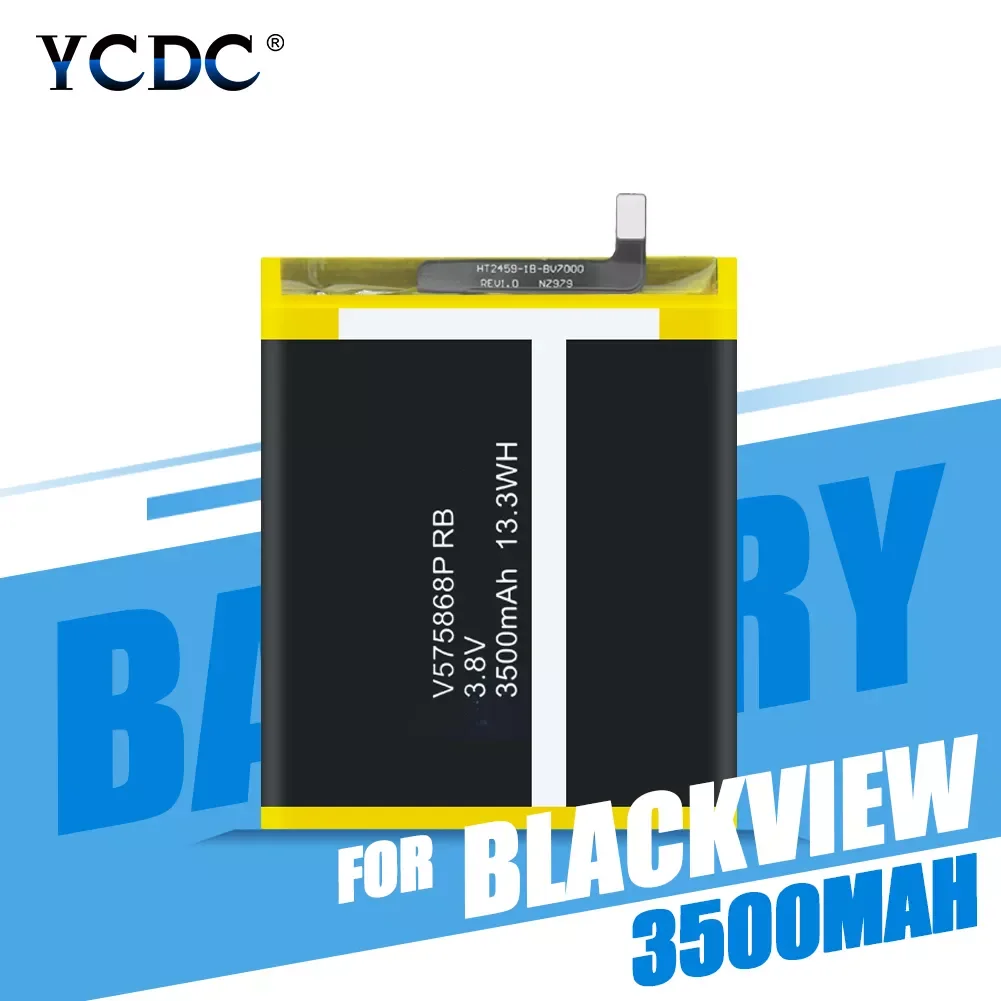 

2023New 3500mAh Genuine Battery V575868P Lithium Li Ion Replacement Phone Battery For Blackview BV7000 BV7000 Pro Mobile Phone
