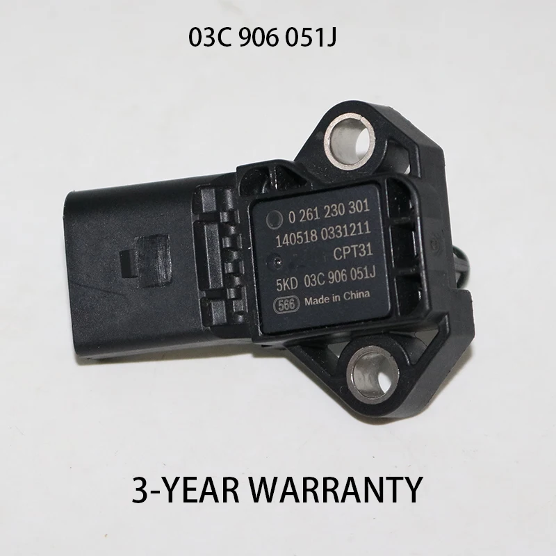 

Датчик давления впускного коллектора для VW Beetle Bora Caddy Fox-EU Golf, Lupo Passat Polo Audi A4 TT/TTS A6 A2 A3 038 906 051