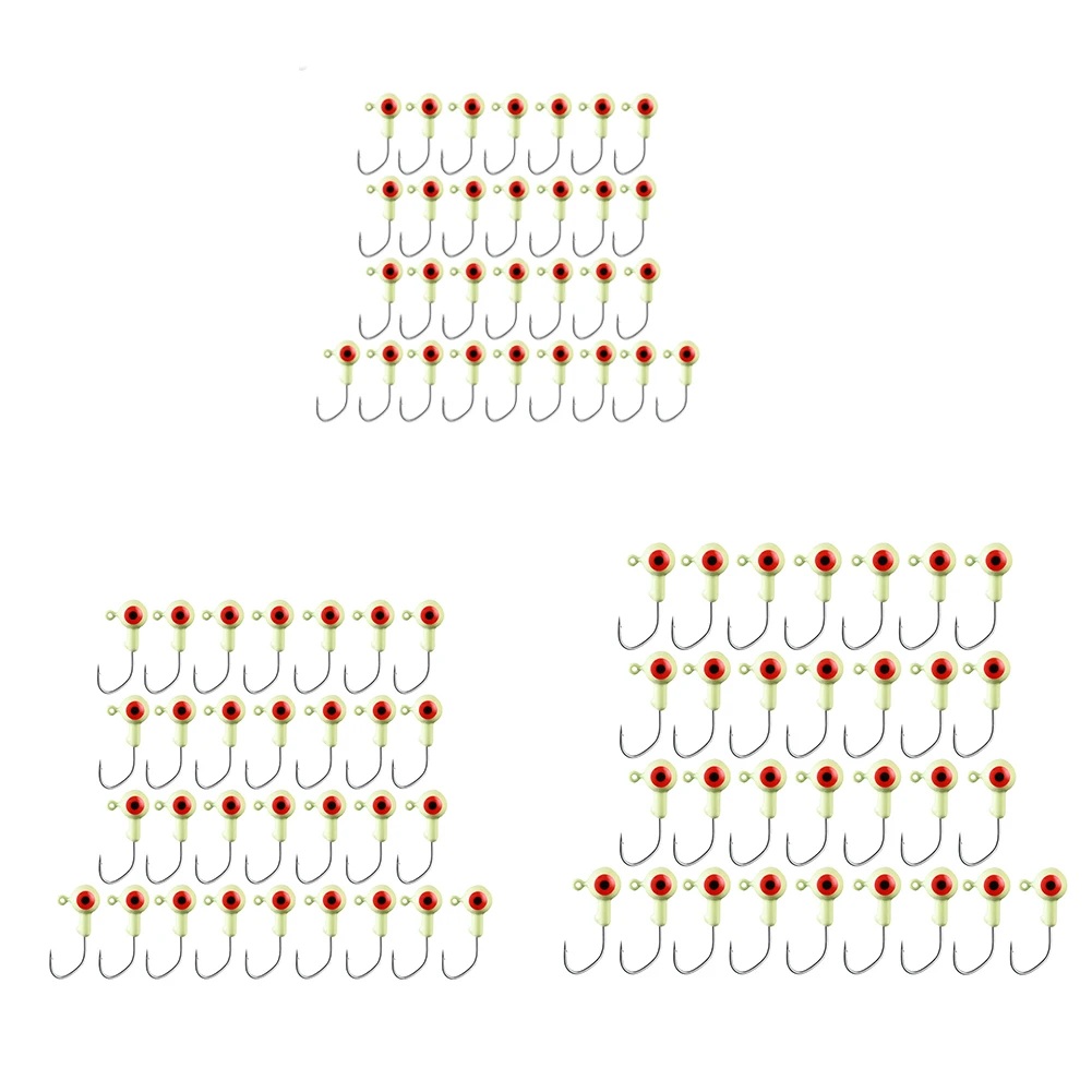 

30 шт. рыболовная приманка с крючком, светящаяся приманка 3g5g, Мормышка с крючком, живая приманка, 3D глаза, имитация рыболовных снастей, рыболо...