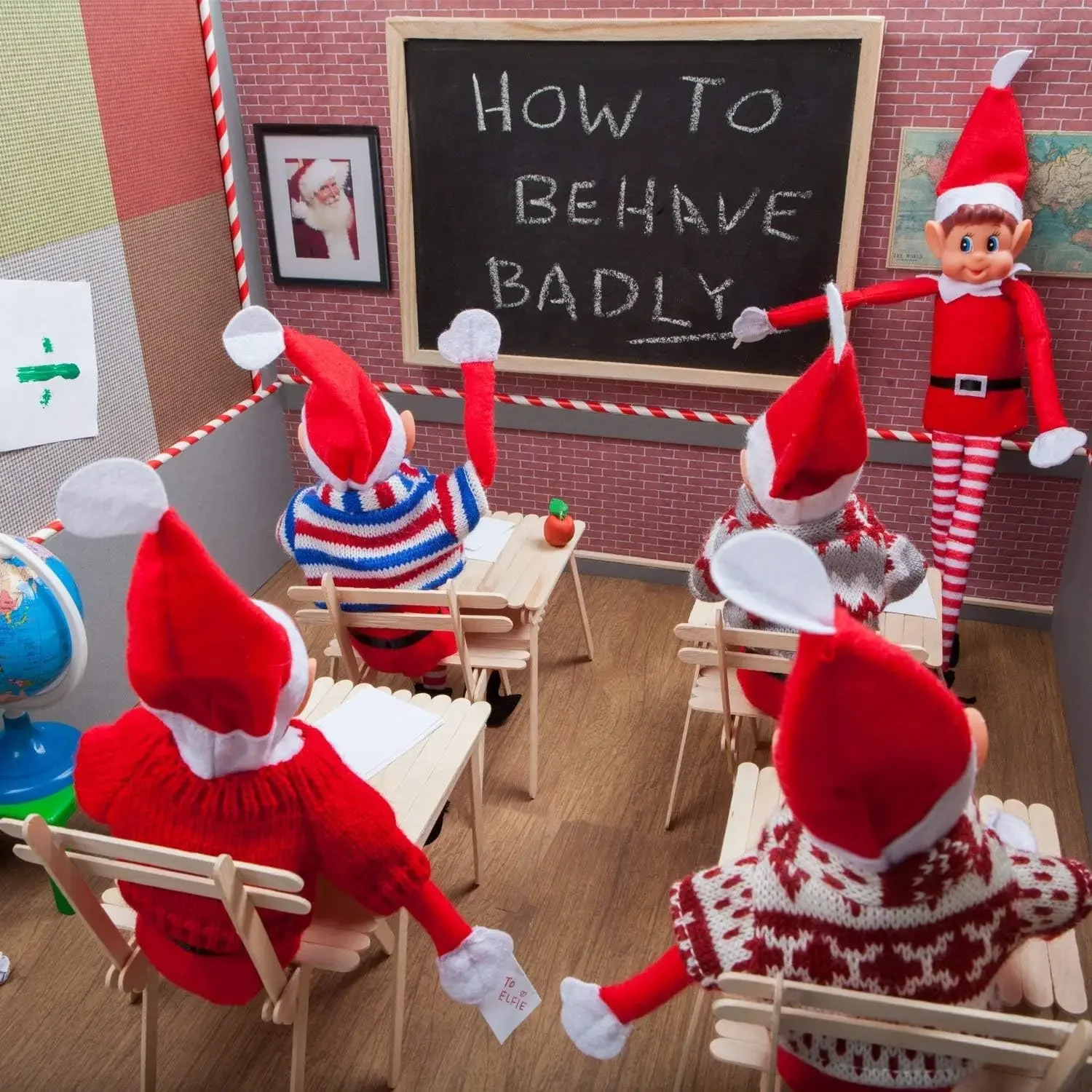 Набор Elfie Boy И Elvie Girl — Милые Фигурки Behavin' Badly С Мягким Телом Виниловым Лицом