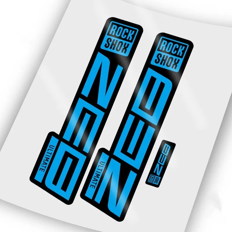 Наклейка ZEB ULTIMATE Rockshox для горного велосипеда наклейки на переднюю вилку