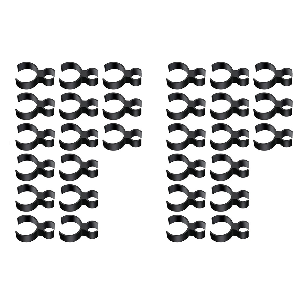 

30PCS Champagne Bottle Glitter Single Holder Safety Clips Bottle Clips for Candle Christmas Parties Wedding Ceremony