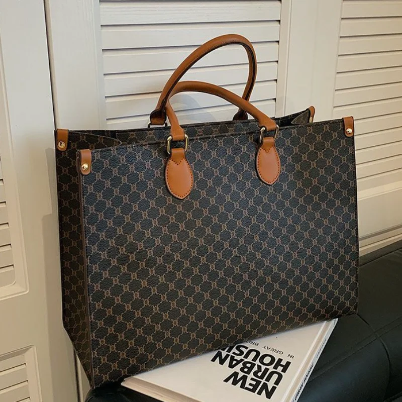 

Women's Large Capacity Totes 2023 New High Sense Work Commuter Bag Shoulder Bag Elegant Fashion Shoulder Bag Handbags