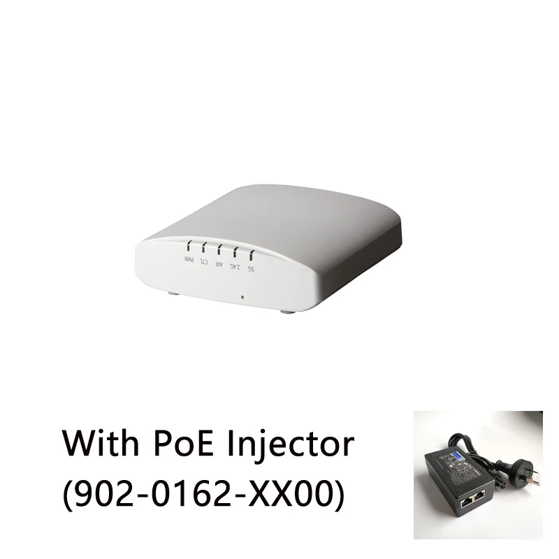 Ruckus Wireless ZoneFlex R320 901-R320-WW02 with PoE Injector(alike 901-R320-US02,901-R320-EU02) Dual-Band Wireless Access Point