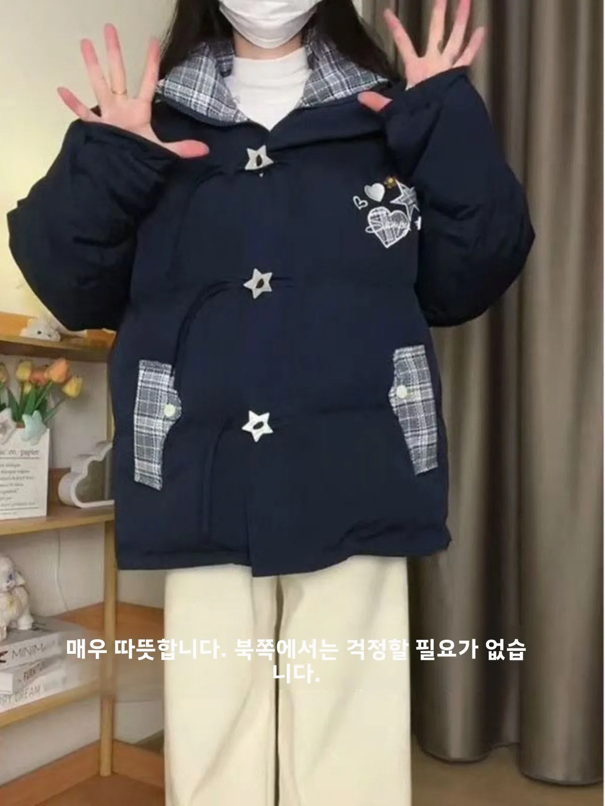 Женское пальто с хлопковой подкладкой в стиле пэчворк американского дизайна