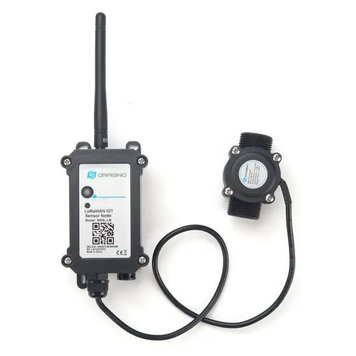 Фото Датчик IOT для умной фабрики Датчик Dragino LoRaWAN Открытый датчик потока №1