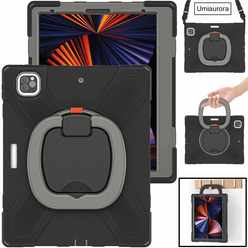 

Heavy Duty Kids Shockproof Case for iPad 7th 8th 9th Gen 10.2 Air 4 10.9 Mini 5 6 Pro 9.7 11 12.9 2020 2021 Tablet Cover Funda
