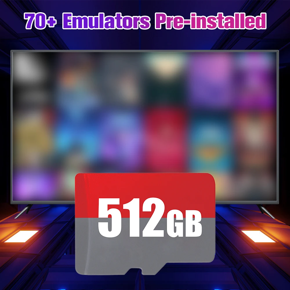 Игровая Карта Batocera Для Steamdeck/steamdeck Oled/windows Pc — 51400 + Предварительно Установленные