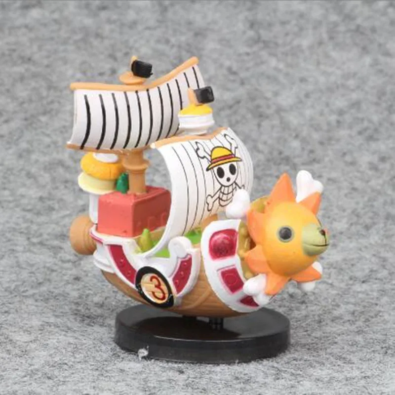 

1 Piece Anime Mini Pirate Boat Thousand Sunny Pirate Ship Collection Model Toys Decoration Merry Army Boat Kid Birthday Gift