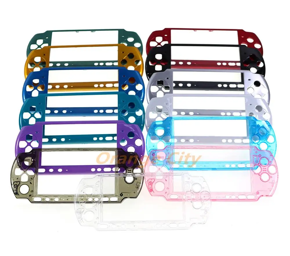 30 шт. корпус верхняя Передняя Лицевая панель для PSP 3000 чехол с логотипом |