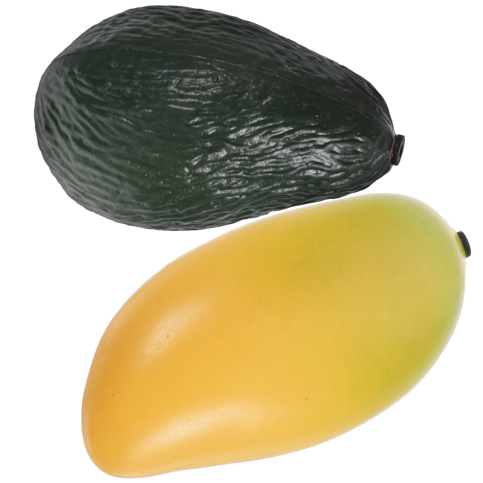 

2pcs Shaker Egg Maraca Instrument Mango And Avocado Maraca Instrument Decor