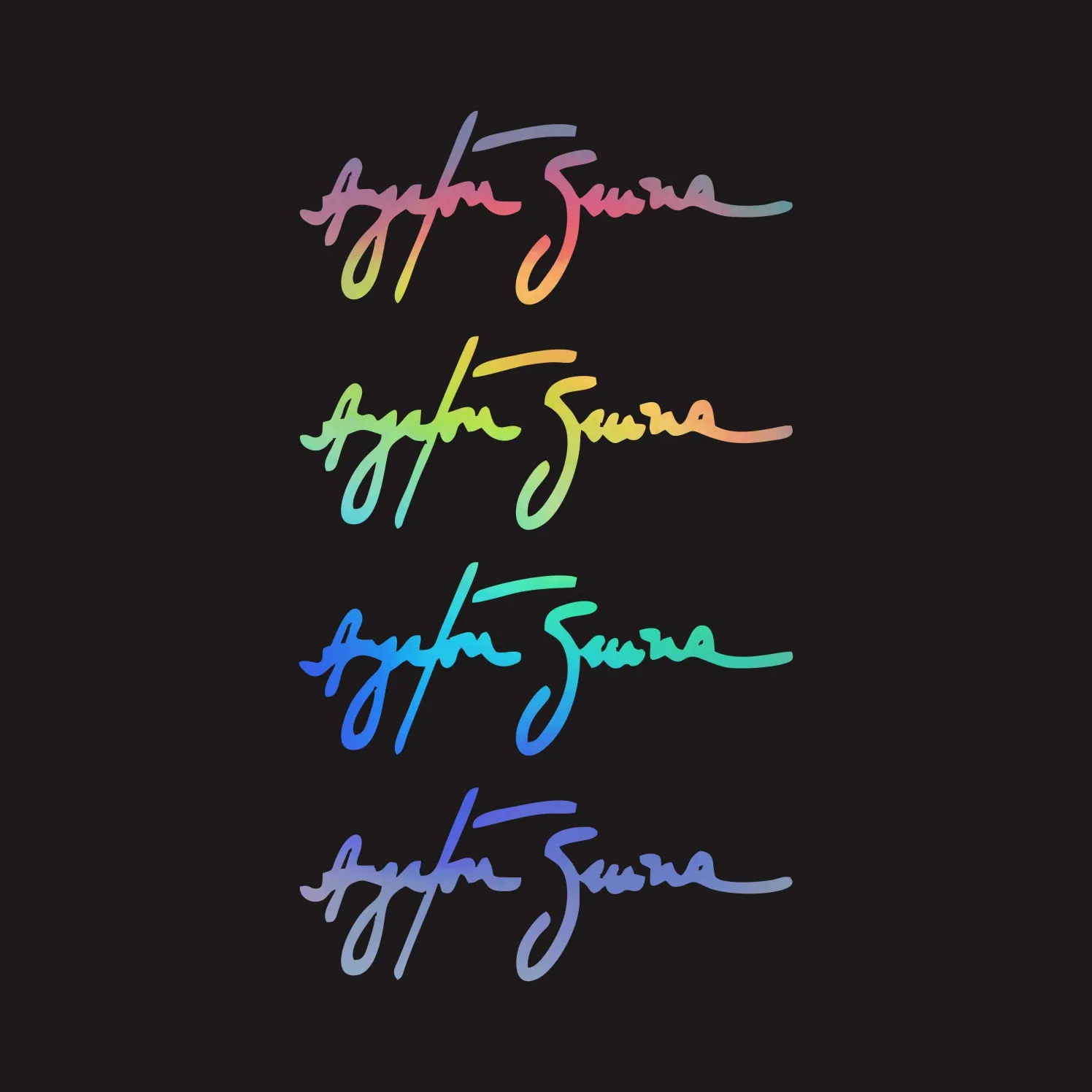 Стикеры автомобильные с надписью Айртон Сенна 10 см |