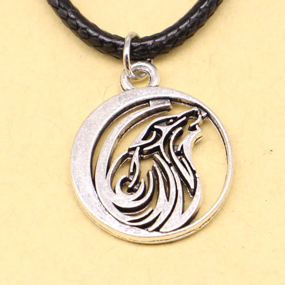 Цепочка с волчьей головой 18x21 мм 1 шт. ожерелье мужские ювелирные изделия