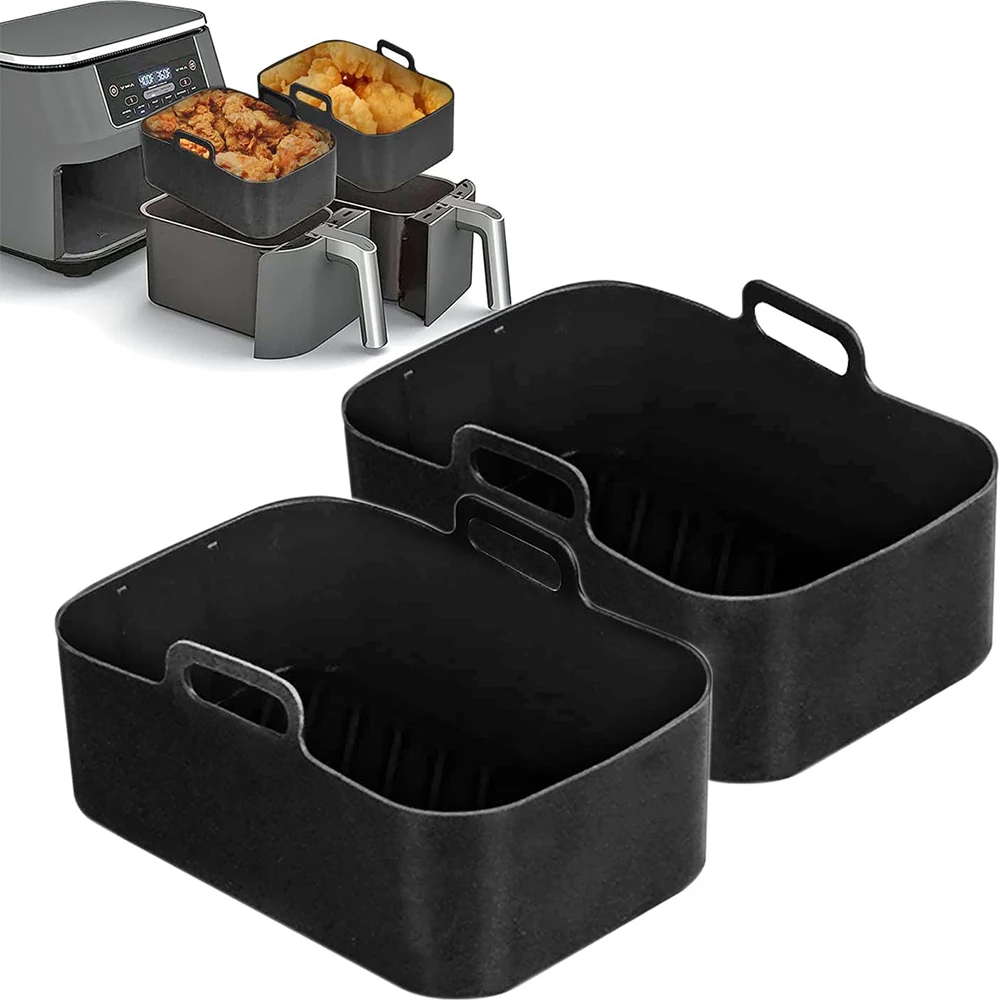 

2 шт., силиконовая корзина для жаровня Ninja Dz201 Foodi 8qt