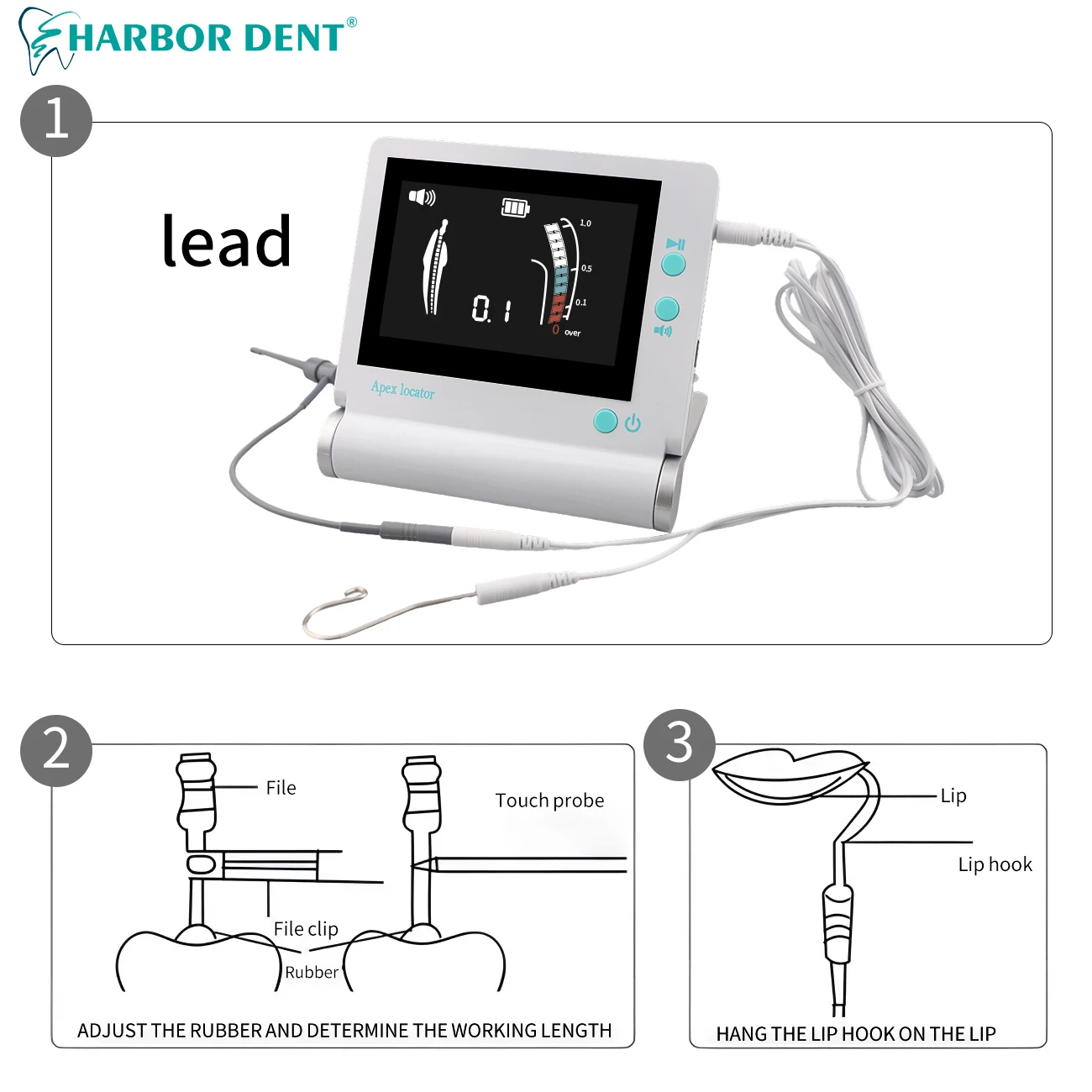 1 комплект стоматологический эндо-апекс-локатор стоматология эндомотор для
