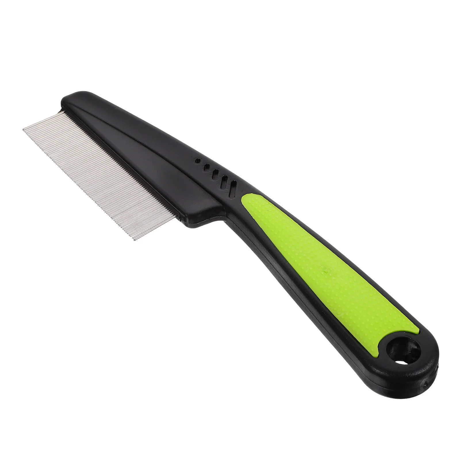 Расческа с мелкими зубьями из нержавеющей стали щетка для кожи головы удаления