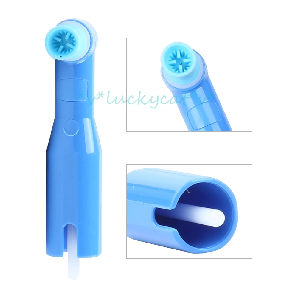 100pcs Blue Dental Disposable Pro Angle Prophy Angles ANGLES CUP New dental tool