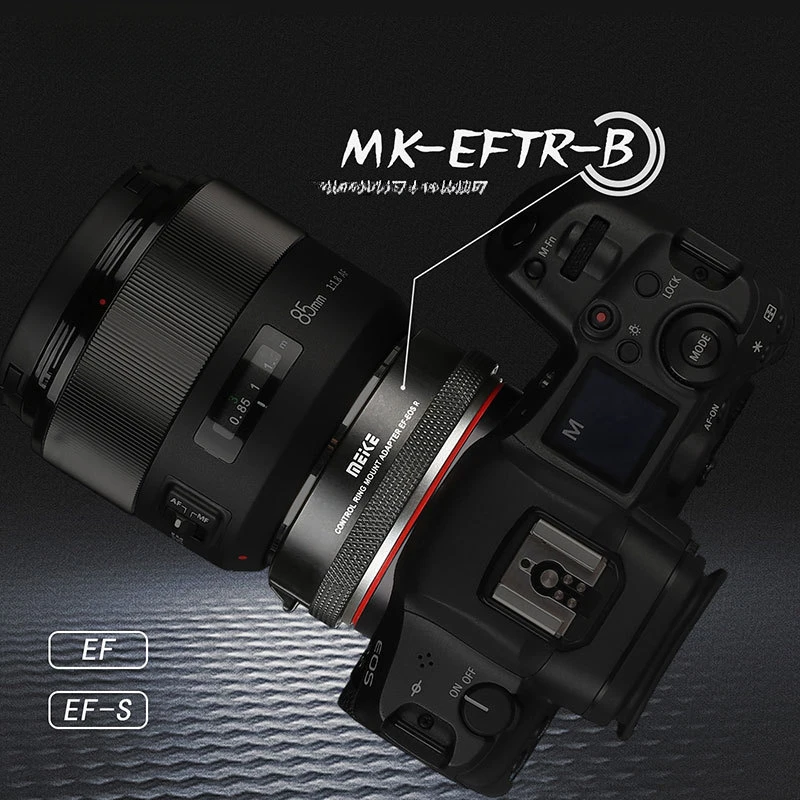 Фото Автофокус Meike MK-EFTR-B, совместимый с объективом Canon EF/EF-S и переходное кольцо с функцией автоматического управления Canon EOSR №2