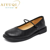 aiyuqi women shoes mary jane 2022 spring new simple japanese women loafers shoes female students shoes