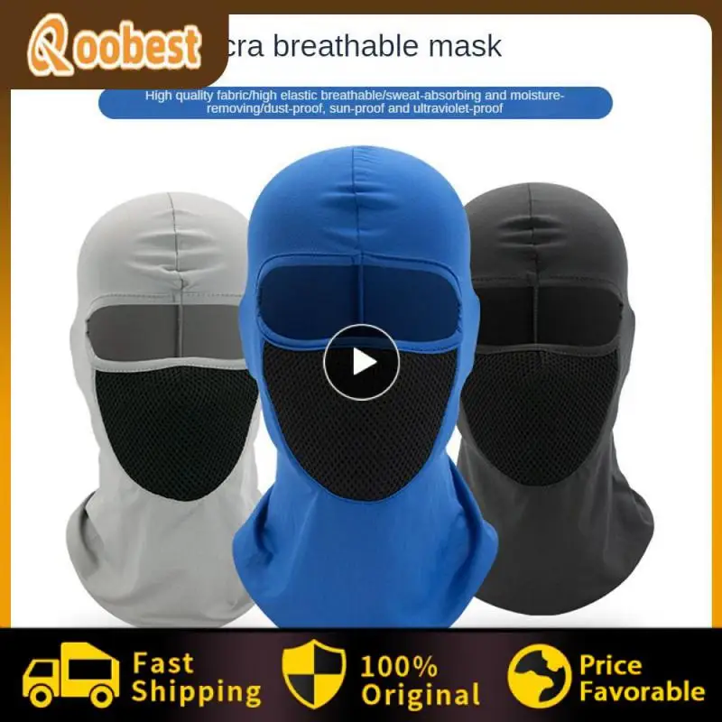 

1PCS Motorcycle Sun Protection And Dustproof Headgear Riding Hat Hood Windproof Outdoor Tactical Riding Hood Mask Mask Dust Mask