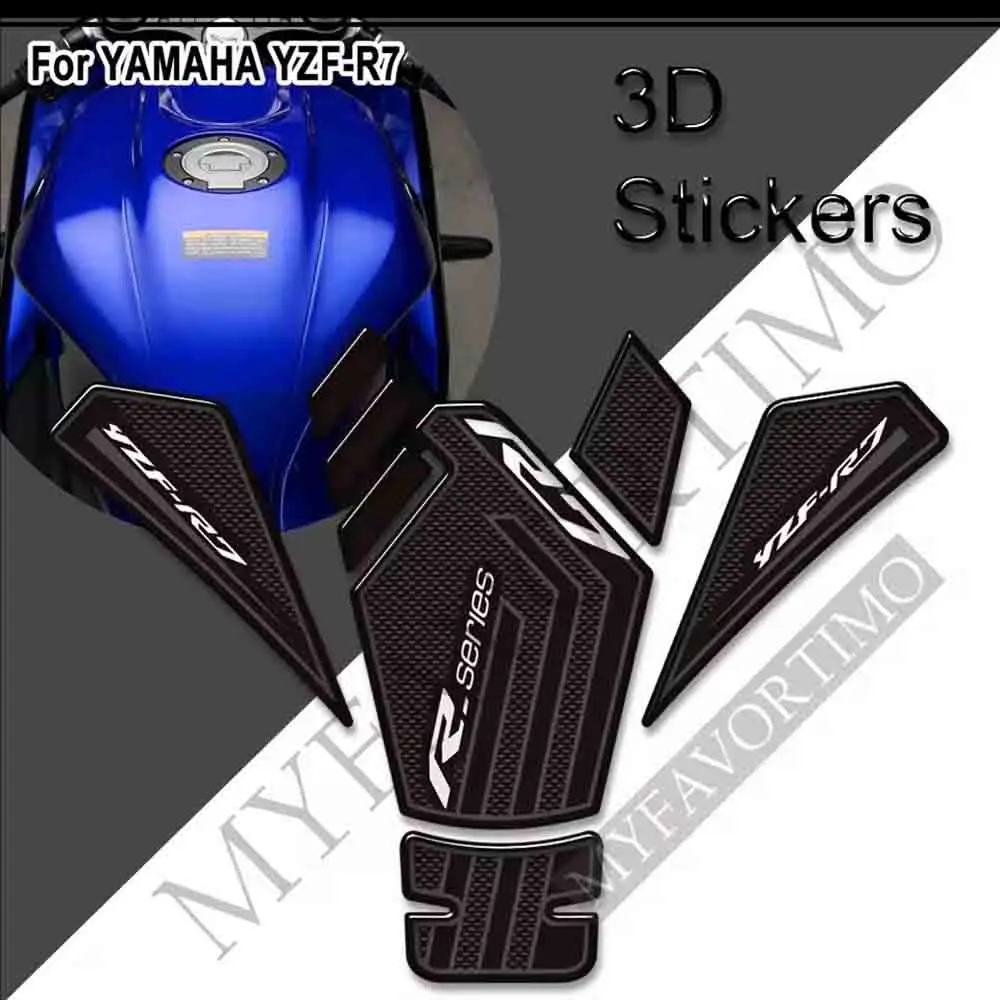 Для YAMAHA YZF-R7 YZF R7 YZFR7 HP мотоциклетная накладка на топливный бак наколенники