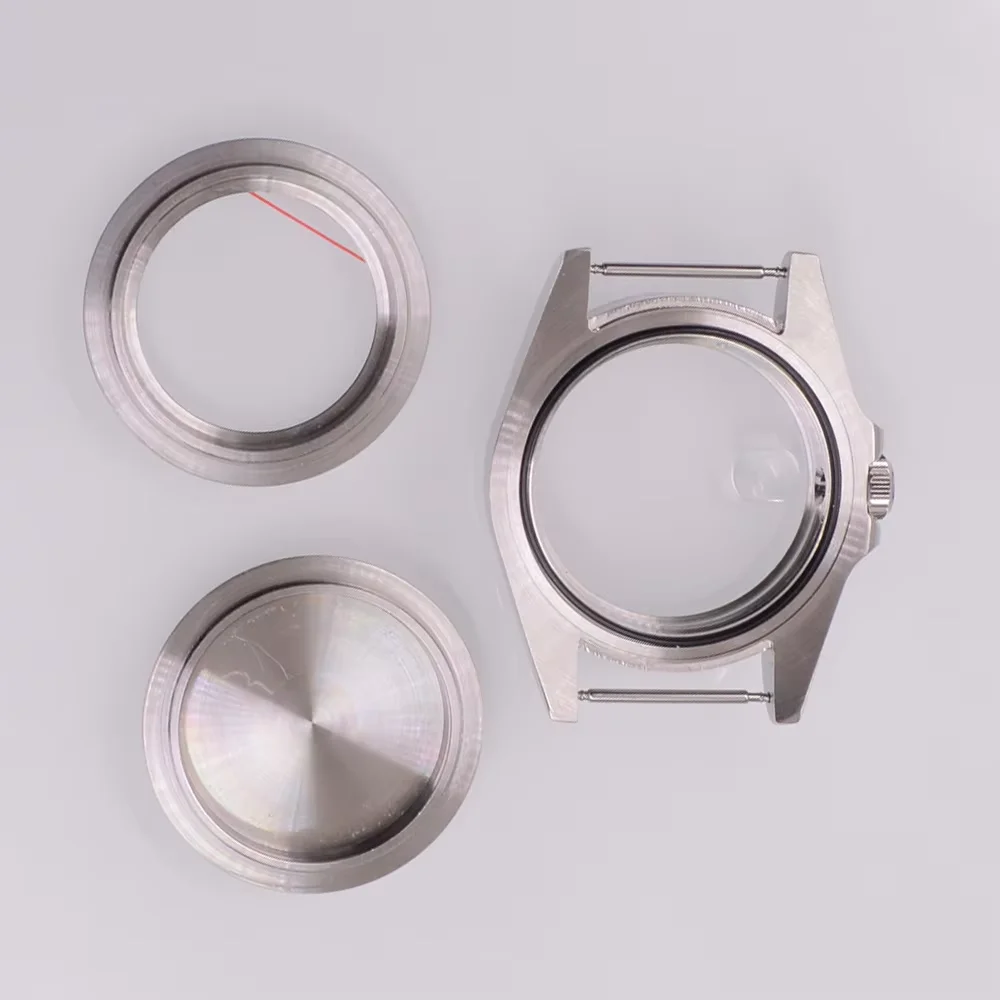 Корпус для часов из сапфирового стекла 40 мм подходит NH34 NH35 NH36 PT5000 ETA2824 2836 Miyota 8215 8205