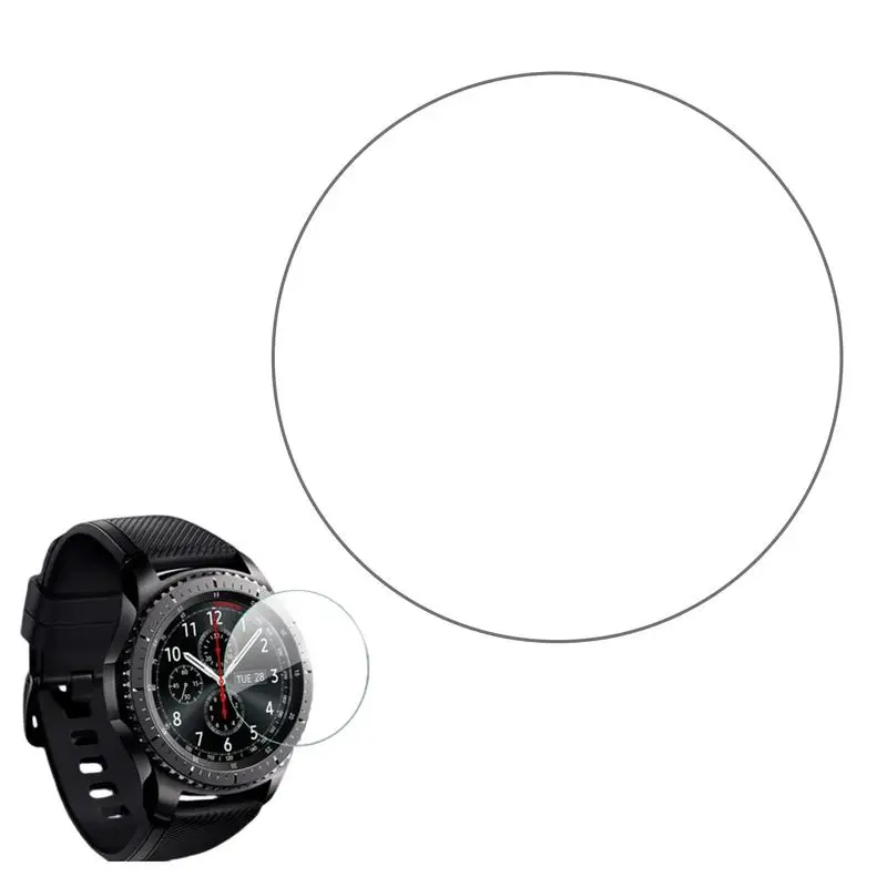 

Watch Protection Film Protective Film Bumper Screen Cover Full Coverage HD Film Tempered Glass Cover Smartwatch Accessories