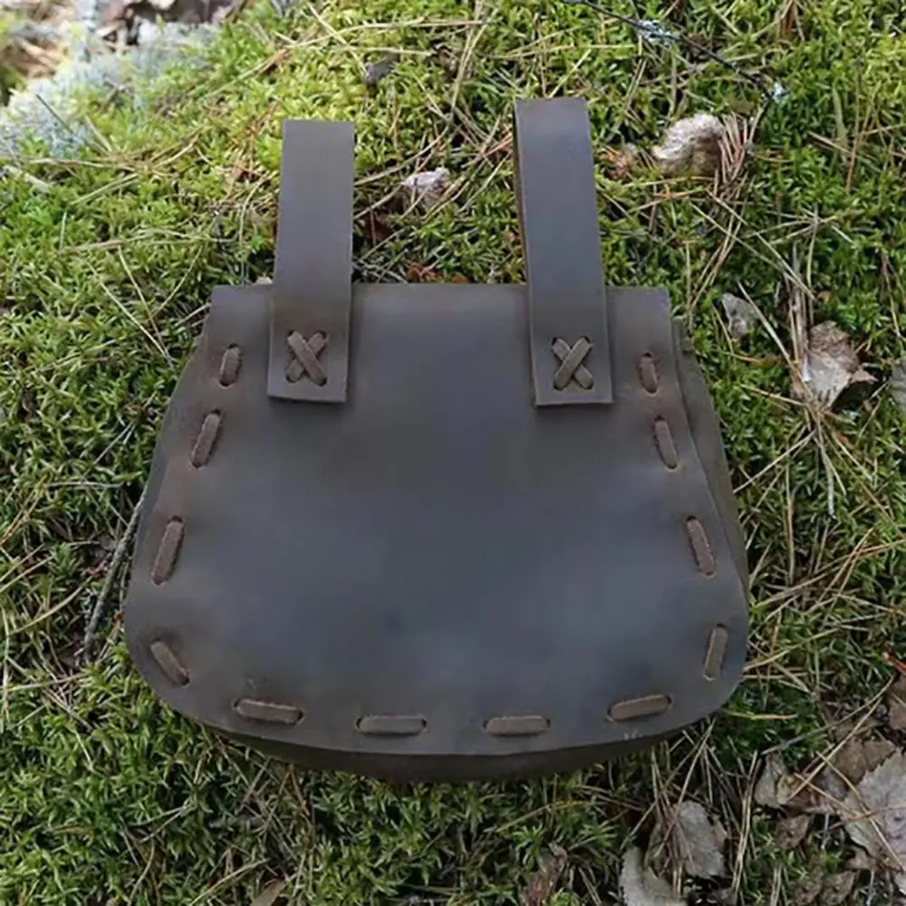 

Renaissance Style Waist Bag Vintage Waist Bag Fashionable Renaissance Style Waterproof Faux Leather Women's Belt Pouch Vintage