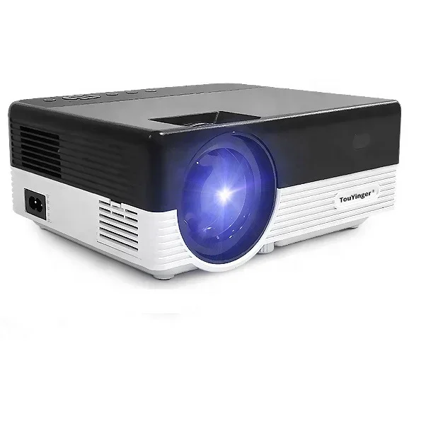 Touyinger Q7 LED 1080P Full HD 5500 люмен ЖК-проекторы для домашнего кинотеатра Слайд-накладной