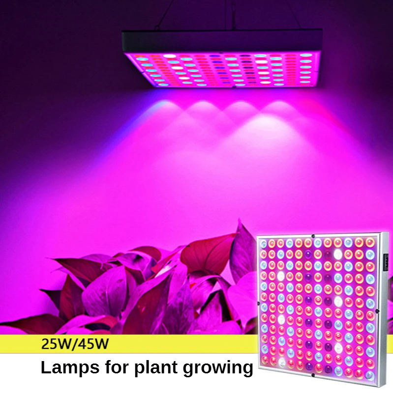 

Grow Lights LED Full Spectrum Indoor Garden Seedling Grow Plant Accessories For Indoor Grow Lights 25W 45W AC85-265V